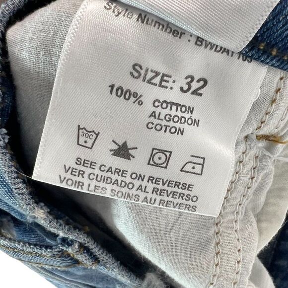 Anthropologie Betro Simone High Rise Wide Leg Button Fly Jeans Size 32 - Picture 12 of 14